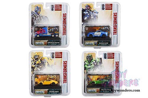 Jada Toys - Metals Die Cast | TRANSFORMERS 5 "The Last Knight" Assortment (1/64, diecast model car, asstd.) 14032W1H